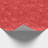 Holly Jolly Christmas Tree Illustration A Holly Geschenkpapier (Ecke)