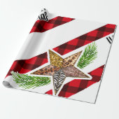 Holly Jolly Christmas Wrapping Paper Geschenkpapier (Ungerollt)