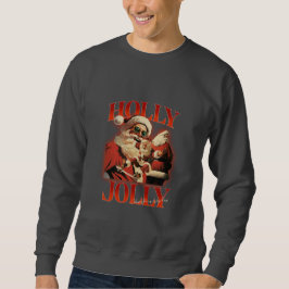Holly Jolly Christmas wünscht Weihnachten Sweatshirt