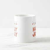 Holly Jolly Coffee Tee Weihnachten Weihnachten Wei Kaffeetasse (Mittel)