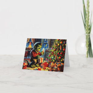 Holly Jolly Creepmas Karte