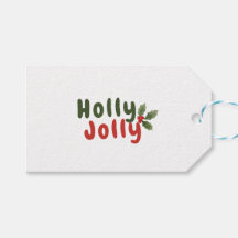 Holly Jolly - Festlicher Schriftart mit Holly Icon