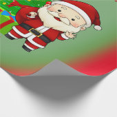 Holly Jolly Geschenkpapier (Ecke)