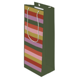 Holly Jolly Gift Bag Geschenktüte Für Weinflaschen