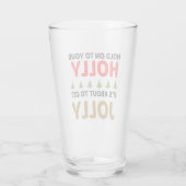 HOLLY JOLLY GLAS (Rückseite)