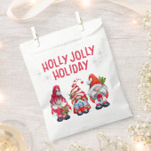 Holly Jolly Holiday Gnomes Geschenktütchen (Ausgeschnitten)