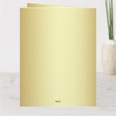 Holly Jolly Holiday Gnomes Karte (Rückseite)