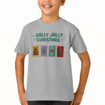 Holly Jolly Holiday Weihnachtskids Shirt