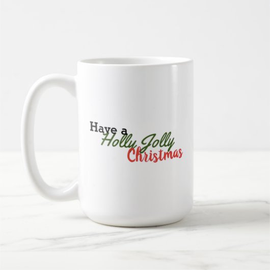 Holly Jolly-Kaffee-Tasse Kaffeetasse (Links)