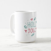 Holly Jolly Kaffeetasse (Vorderseite Links)