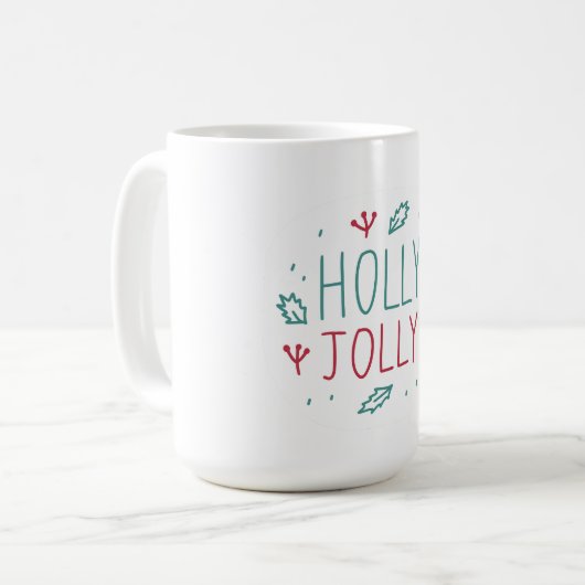 Holly Jolly Kaffeetasse (Vorderseite Links)