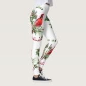 Holly Jolly Kardinal Grüße! Leggings (Rechts)
