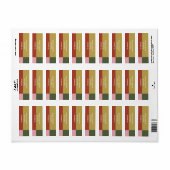 Holly Jolly Label (Vorne)