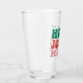 Holly Jolly Mama - Fun Holiday Design Glas (Rechts)