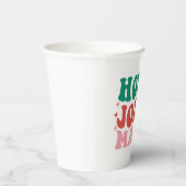 Holly Jolly Mama - Fun Holiday Design Pappbecher (Rechts)