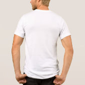 Holly Jolly Mama - Fun Holiday Design Tri-Blend Shirt (Rückseite)