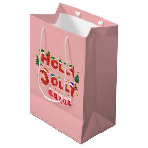 Holly Jolly Mittlere Geschenktüte