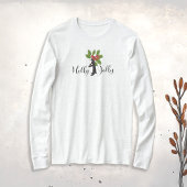 Holly Jolly Niedlich Funny Penguin Weihnachten T-Shirt