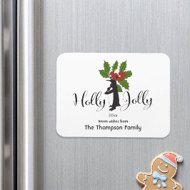 Holly Jolly Niedlich Funny Pinguin Weihnachten Gru Magnet