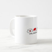 Holly Jolly Nurse, Halloween Classic T - Shirt Kaffeetasse (Vorderseite Links)