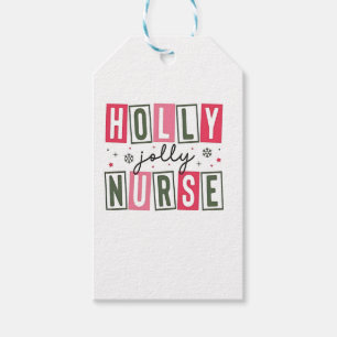 Holly Jolly Nurse Weihnachtsfeier Weihnachtsfeiert Geschenkanhänger
