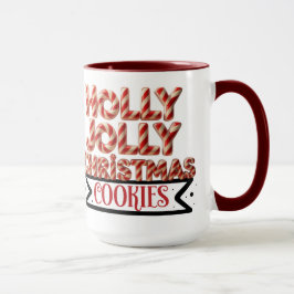 Holly Jolly Oma Weihnachtskekse Tasse