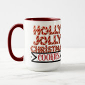 Holly Jolly Oma Weihnachtskekse Tasse (Links)