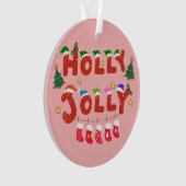Holly Jolly Ornament (Vorderseite)