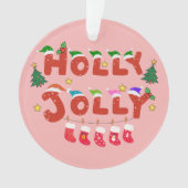 Holly Jolly Ornament (Vorderseite)