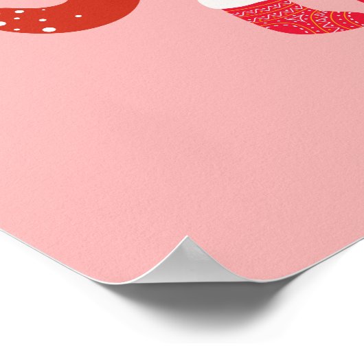 Holly Jolly Poster (Ecke)