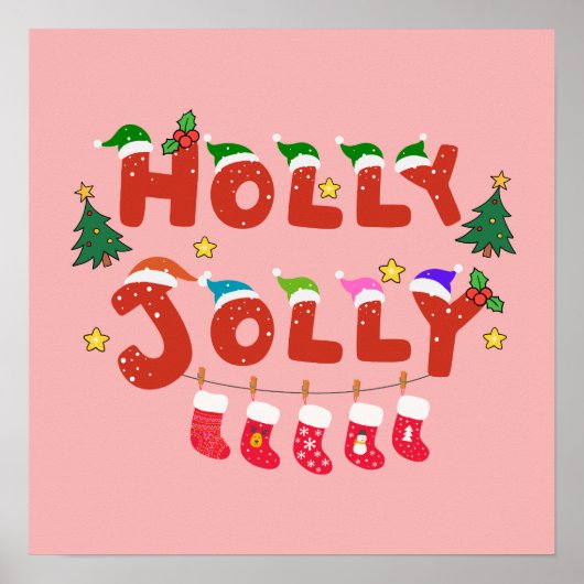 Holly Jolly Poster (Vorne)