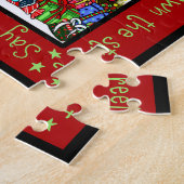 Holly Jolly Reindeer-Puzzle Puzzle (Seite)