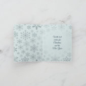 Holly Jolly Robin Karte (Innenseite)