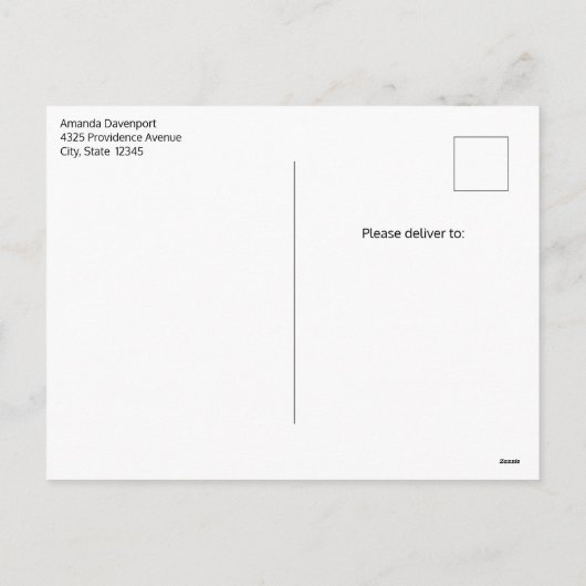 Holly Jolly Santa Claus Retro Weihnachten (Rückseite)