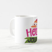 Holly Jolly Snowman Kaffeetasse (Vorderseite Links)
