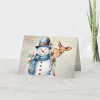 "Holly Jolly Snowman" mit einem Vater