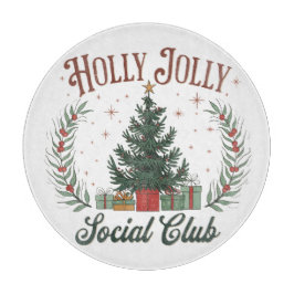 Holly Jolly Social Club Schneidebrett