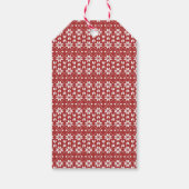 Holly Jolly Sweater Letters Geschenkanhänger (Rückseite)