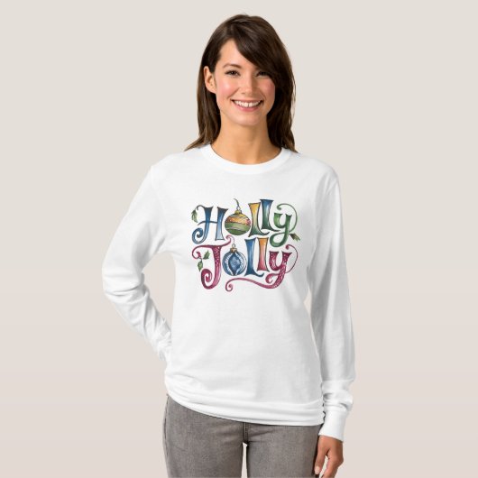 Holly Jolly T - Shirt (Vorne ganz)