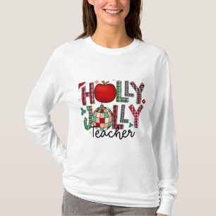 Holly Jolly Teacher T-Shirt