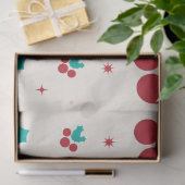 Holly Jolly Tissue Paper Seidenpapier (Geschenk)
