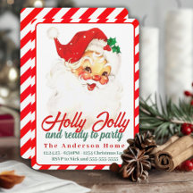 Holly Jolly und bereit zum Party Weihnachten