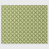 Holly-Jolly-Urlaub Geschenkpapier (Flach)