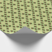 Holly-Jolly-Urlaub Geschenkpapier (Ecke)