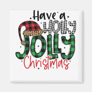 Holly Jolly Weihnachten - Perfekte Weihnachten Magnet