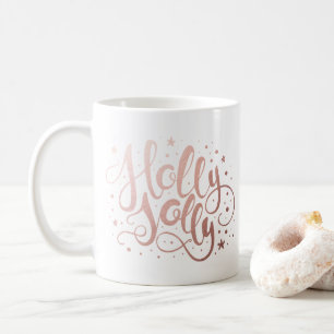 Holly Jolly Weihnachts-Kaffeetasse Kaffeetasse