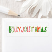 HOLLY JOLLY XMAS Holiday Christmas Cute Hand-Drawn (Insitu)