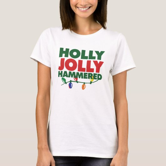 Holly Jolly Xmas T-Shirt (Vorderseite)