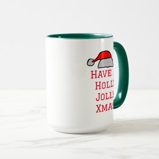 Holly Jolly Xmas Tasse (VorderseiteRechts)