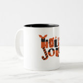 Holly Jolly Zweifarbige Tasse (Vorderseite Links)